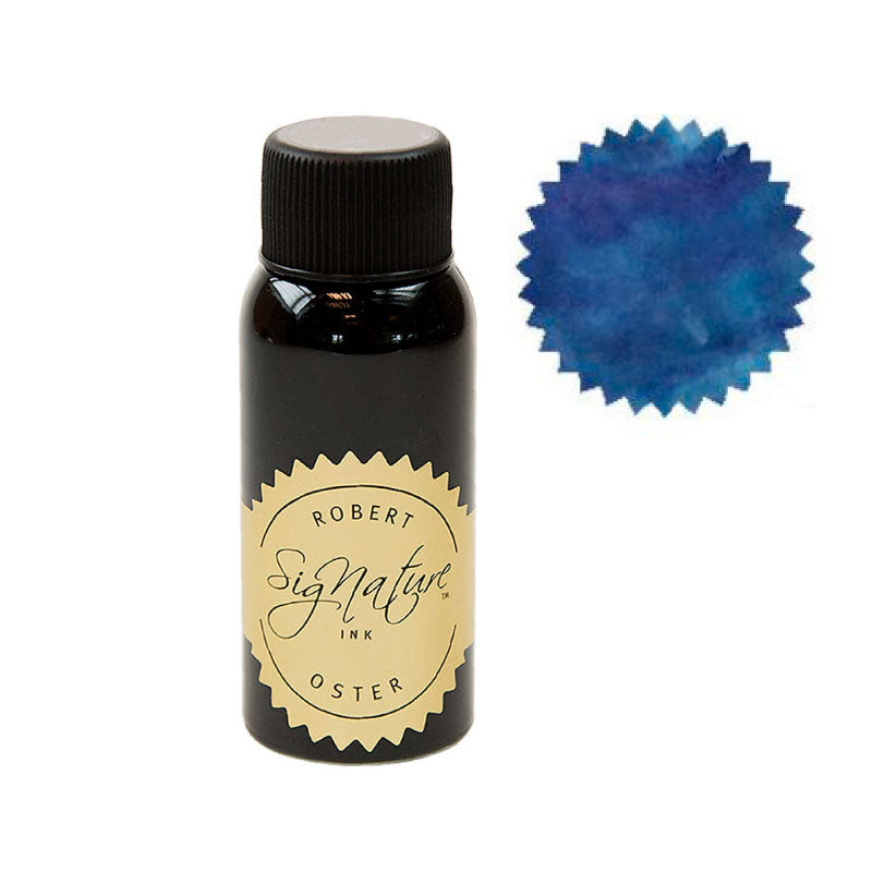 ROBERT OSTER Signature Fountain Pen Ink 50ml Midnight Sapphire