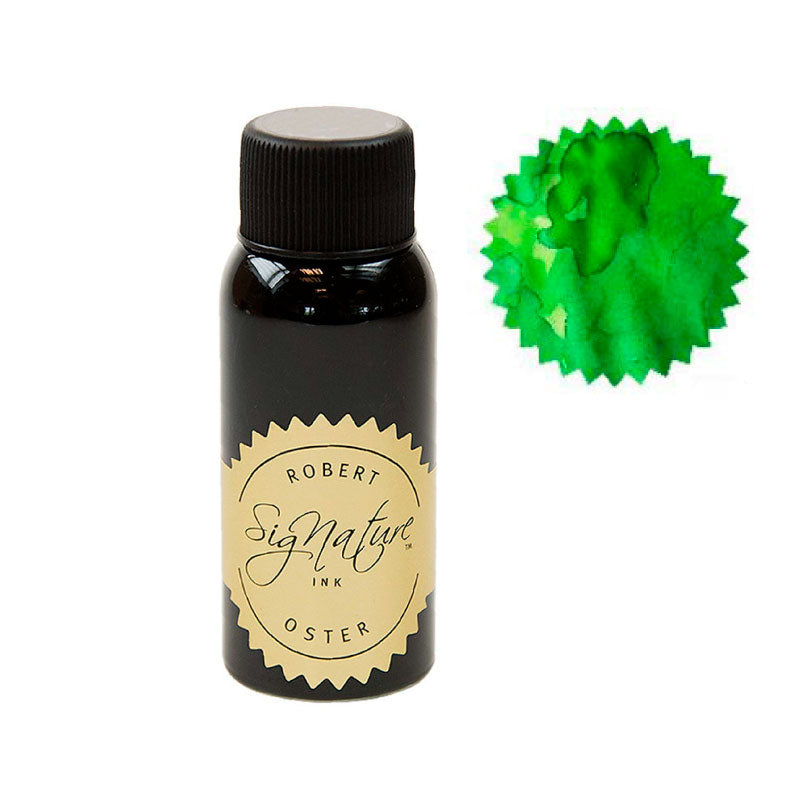 ROBERT OSTER Signature Fountain Pen Ink 50ml Green Green