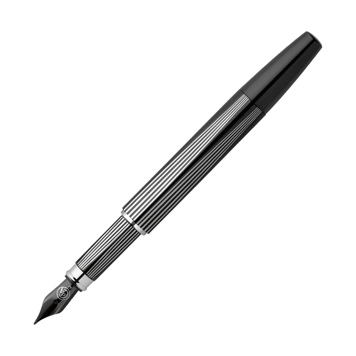 CARAN d'ACHE RNX.316 PVD Black Version Fountain Pen-Medium M