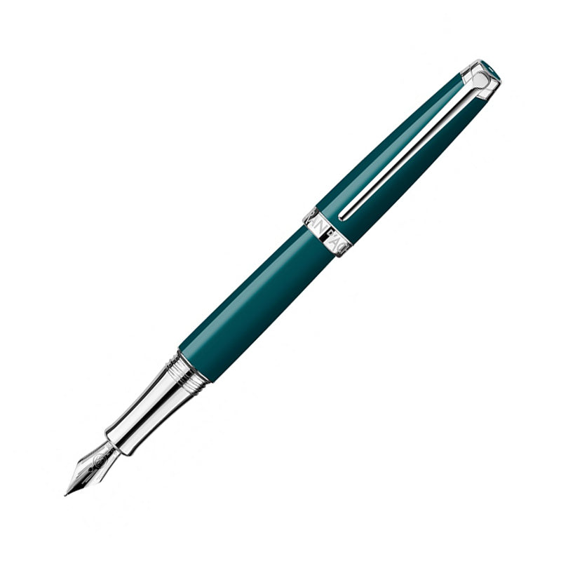 CARAN d'ACHE Leman Amazon Green Fountain Pen-Medium Default Title