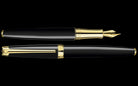 CARAN d'ACHE Leman Ebony Black Lacquered GT Fountain Pen-Medium