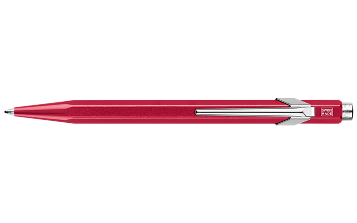 CARAN d'ACHE 849 Ball Pen Metal-X Red