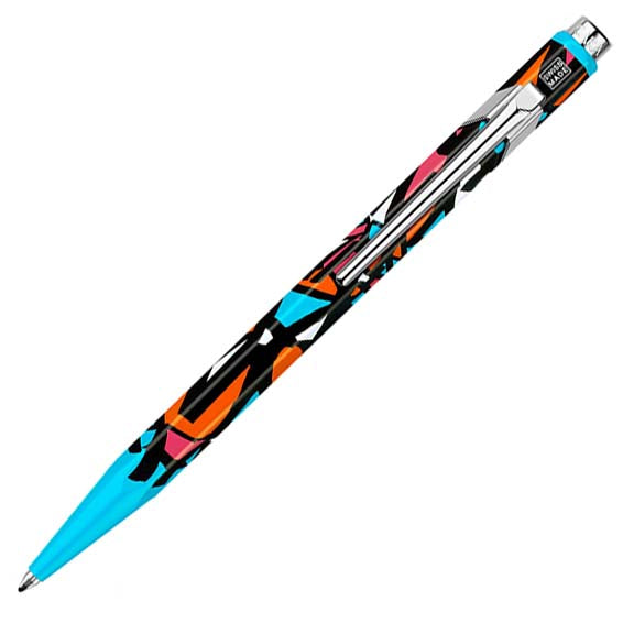 CARAN D'ACHE 849 Ball Pen Street Art Style Turqouise Default Title