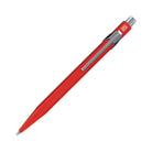 CARAN d'ACHE 849 Ball Pen Metal Red-Red Ink Default Title