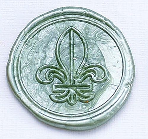 JACQUES HERBIN Pearlescent Sealing Wax 4x Almond Green