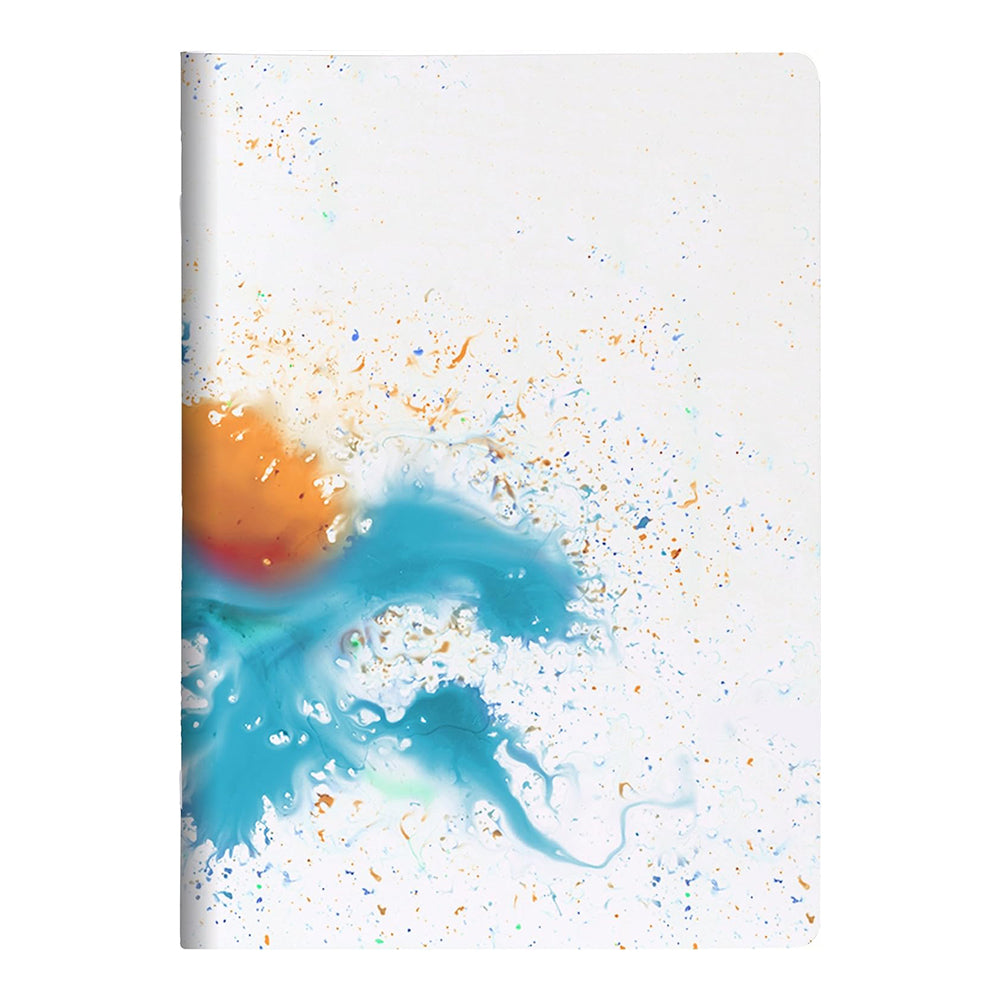 CLAIREFONTAINE Aquarelle Stapled Notebook A5 48s Lined w/Margi