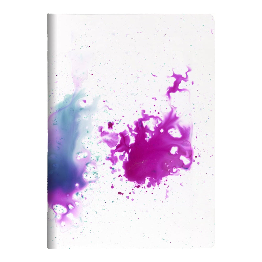 CLAIREFONTAINE Aquarelle Stapled Notebook A5 48s Lined w/Margi