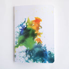 CLAIREFONTAINE Aquarelle Stapled Notebook A6 24s Lined Assorted Default Title