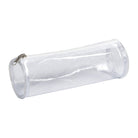 CLAIREFONTAINE Fantasy Transparent Pencil Case D7x22cm Rd+Glit Default Title