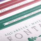 CLAIREFONTAINE Fontaine 4 Sides Extra Rough 300g 30x40cm 25s Default Title