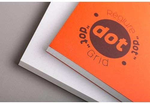 CLAIREFONTAINE GraF it Pad A5 90g 80s Dot Grid White 7 Colours