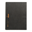 RHODIA Heritage Raw 190x250mm Lined Moucheture Black Default Title