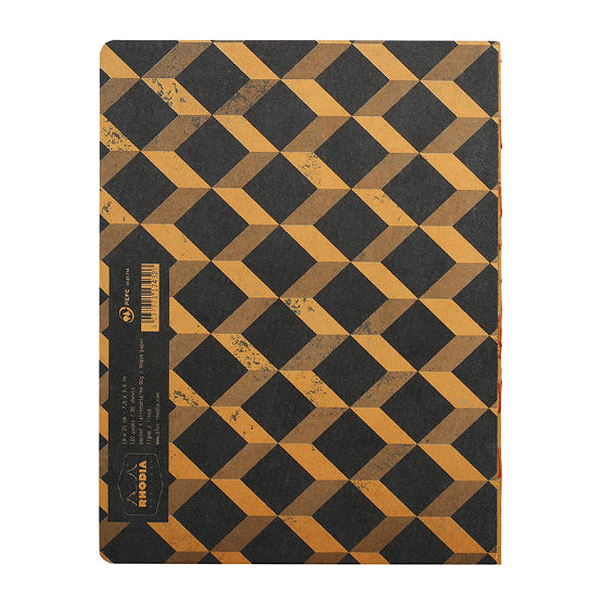 RHODIA Heritage Raw 190x250mm Lined Escher Black Default Title