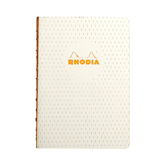 RHODIA Heritage Raw A5 Lined Moucheture Ivory Default Title
