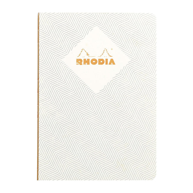 RHODIA Heritage Raw A5 Lined Chevrons Ivory Default Title