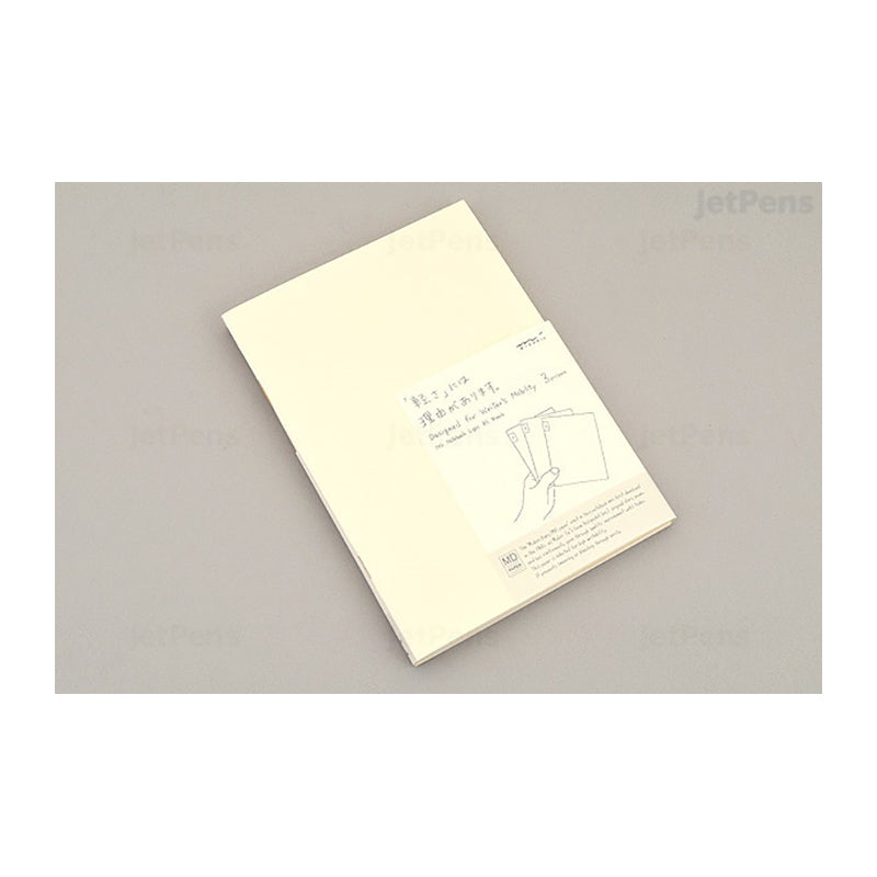 MIDORI MD Notebook Light A5 Blank 3/pk Eng Cap