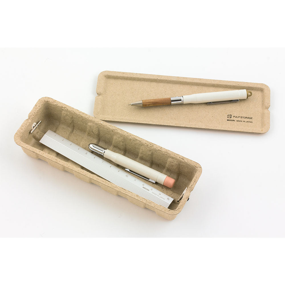 MIDORI PS Pen Case Pulp Beige