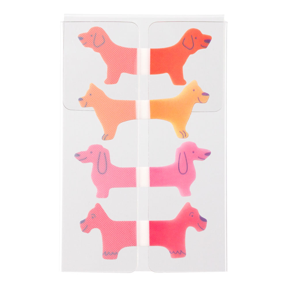 MIDORI Sticky Memo Film Index-Dog