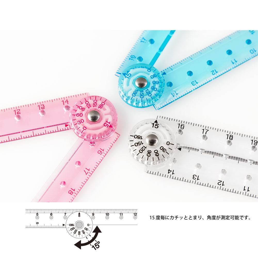 MIDORI Multi Ruler 30cm Clear