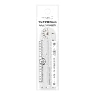 MIDORI Multi Ruler 16cm Clear