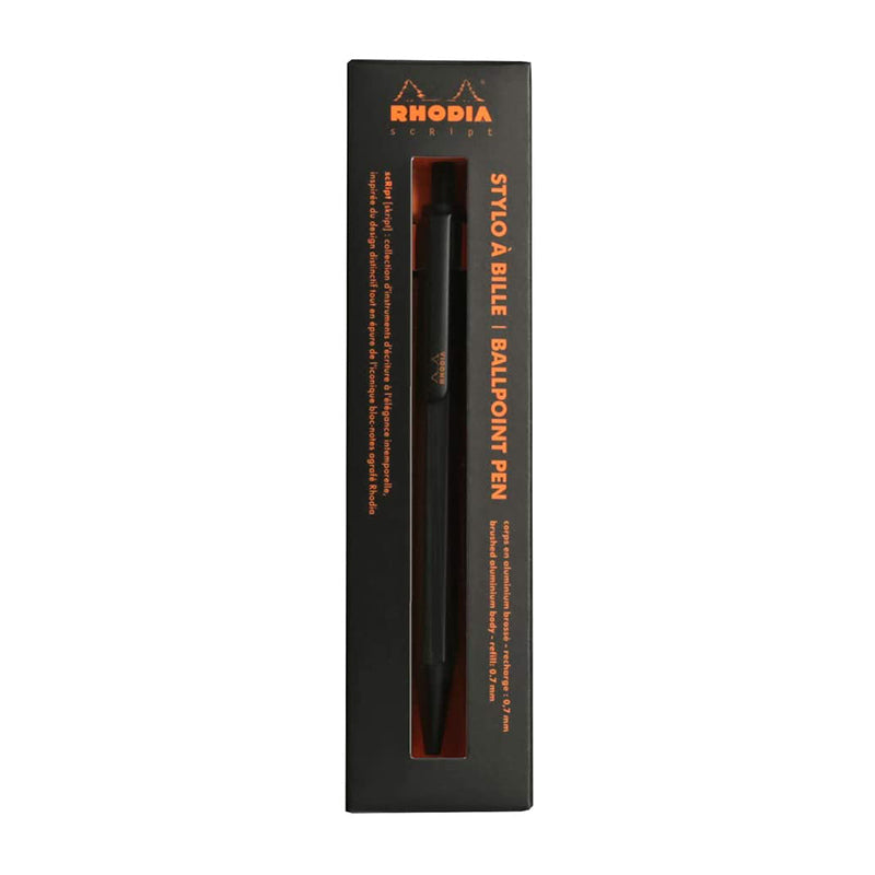 RHODIA scRipt 0.7mm Ball Pen Black Default Title