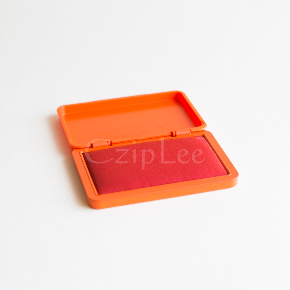 SHACHIHATA Ink Pad HGN-2 90x56mm Orange