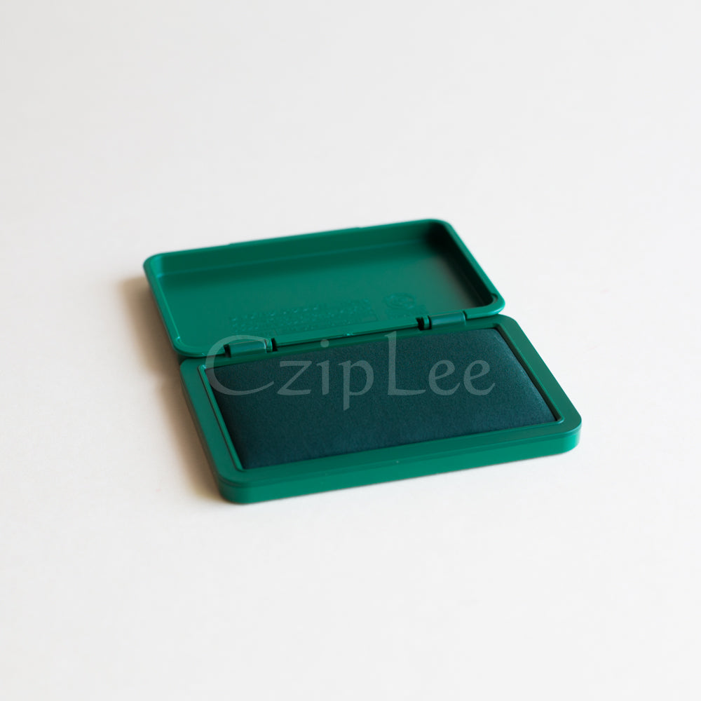 SHACHIHATA Ink Pad HGN-2 90x56mm Green