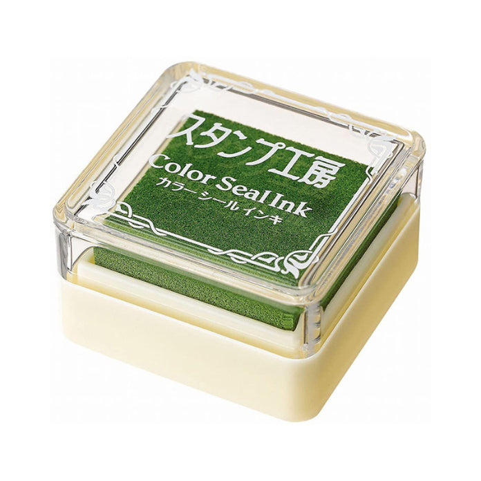 SHACHIHATA HHC-S1-YG COLOR SEAL INK-Y.GREEN 11.70