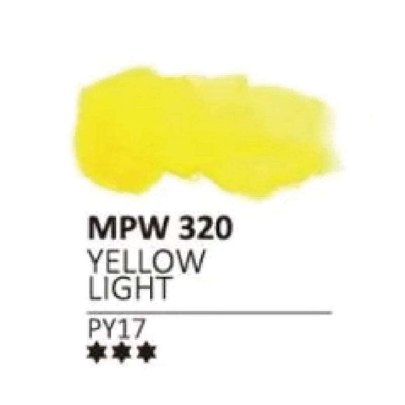 MIJELLO Mission Watercolour Pan 320 Yellow Light