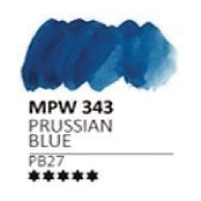 MIJELLO Mission Watercolour Pan 343 Prussian Blue