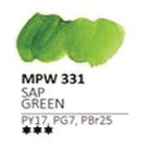 MIJELLO Mission Watercolour Pan 331 SAP Green