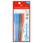 FABER-CASTELL NX 23 0.7mm 642403 2Blue/1Black/1Red 4s