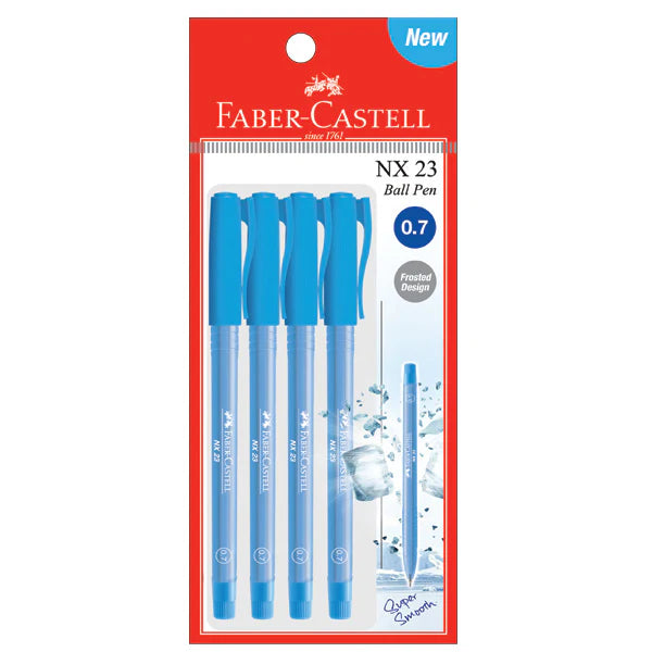 FABER-CASTELL NX 23 0.7mm 642401 Blue 4s