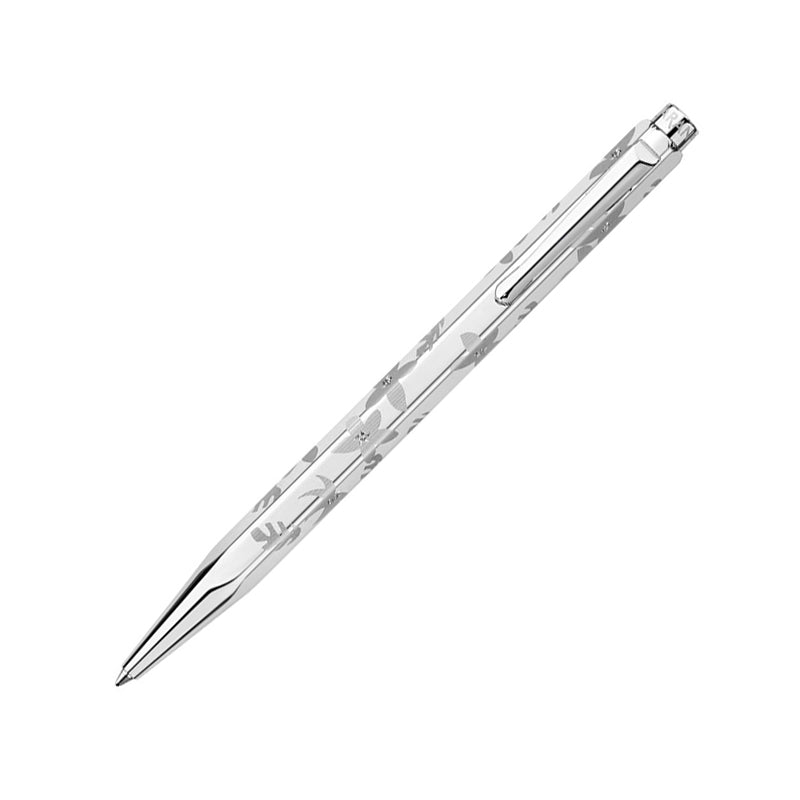 CARAN D'ACHE Ecridor Flowers Palladium Ball Pen Default Title
