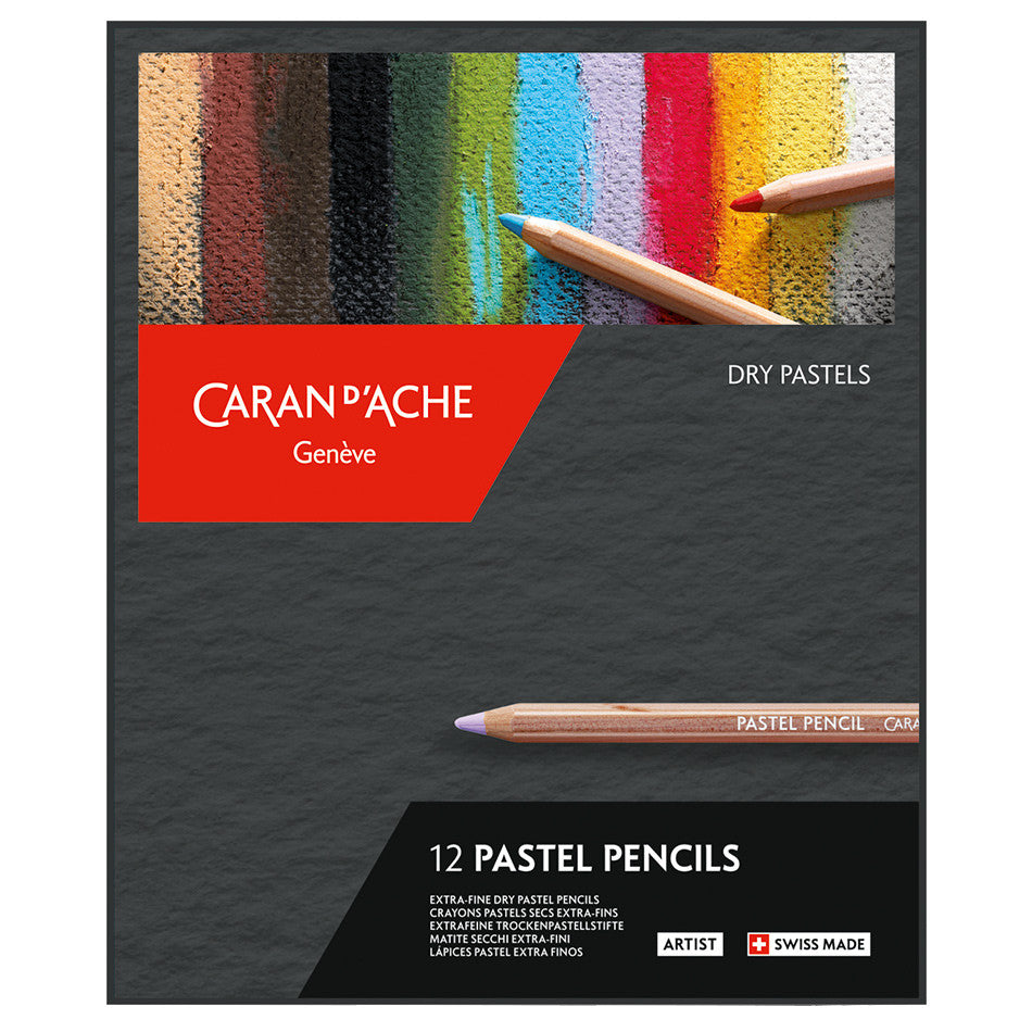 CARAN D'ACHE Pastel Pencil Assortment 12pcs