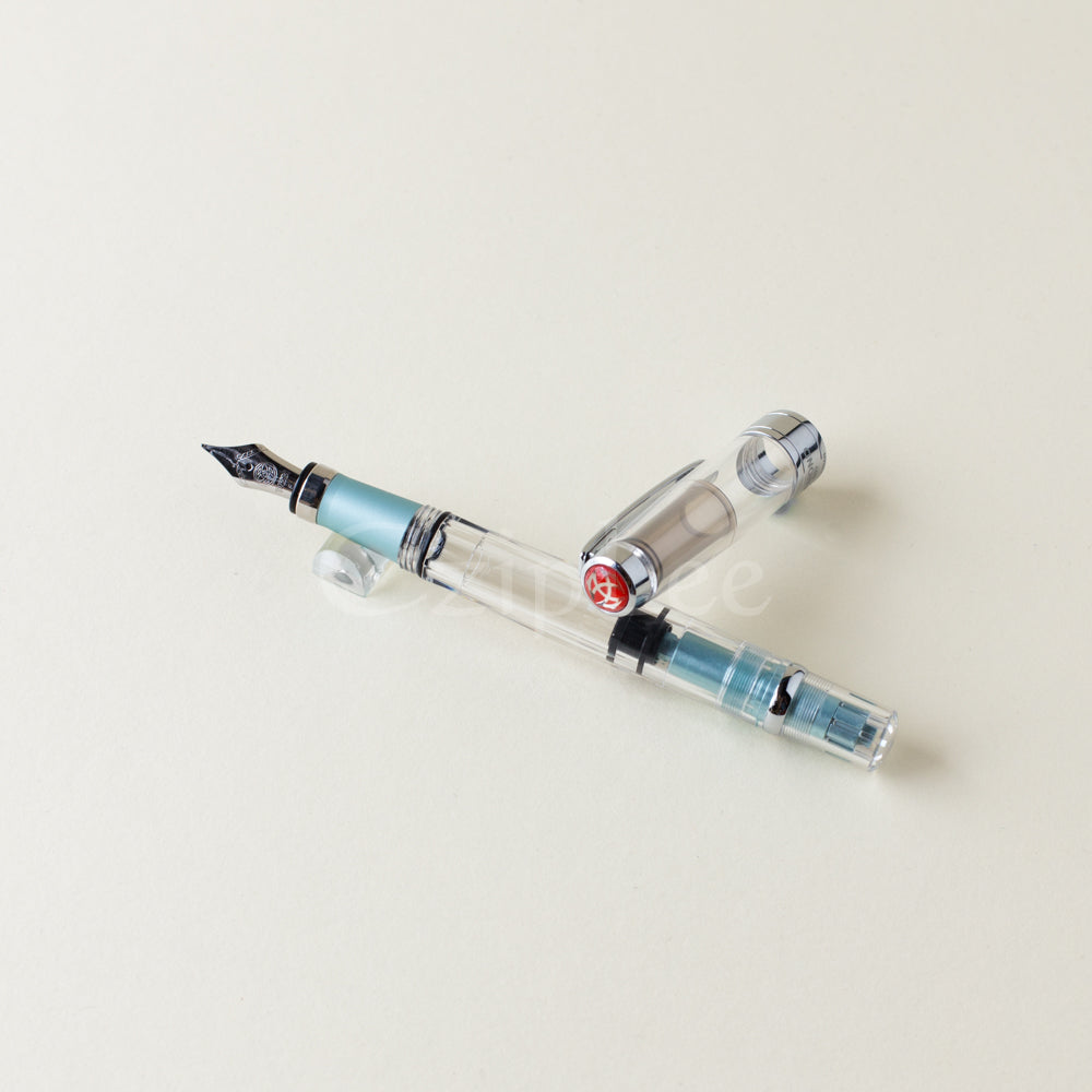 TWSBI Diamond 580AL Turquoise Fountain Pen-Medium