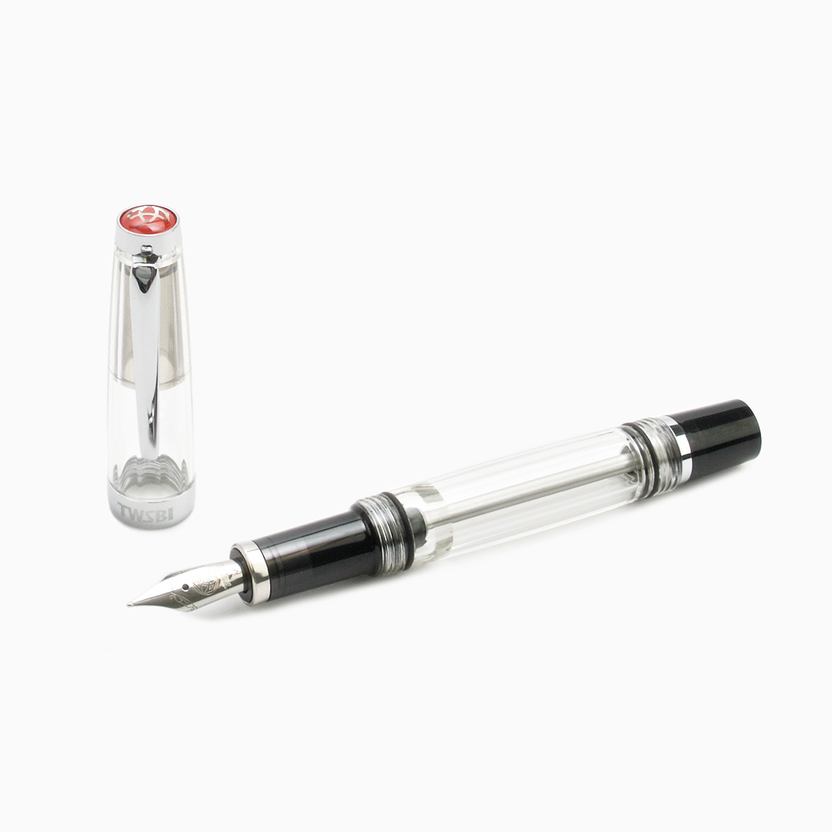 TWSBI Vac Mini Smoke Fountain Pen-Extra Fine