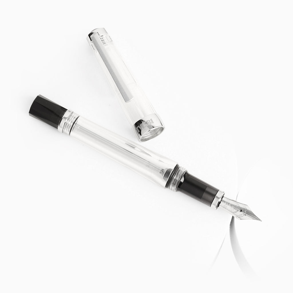 TWSBI Vac 700R Clear Fountain Pen-Extra Fine