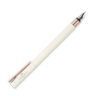 FABER-CASTELL DESIGN Neo Slim Ivory/Rose Gold Chrome Fountain Pen-Broad Default Title