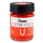 PENTEL Poster Colour 30cc WPU2-Scarlet Lake