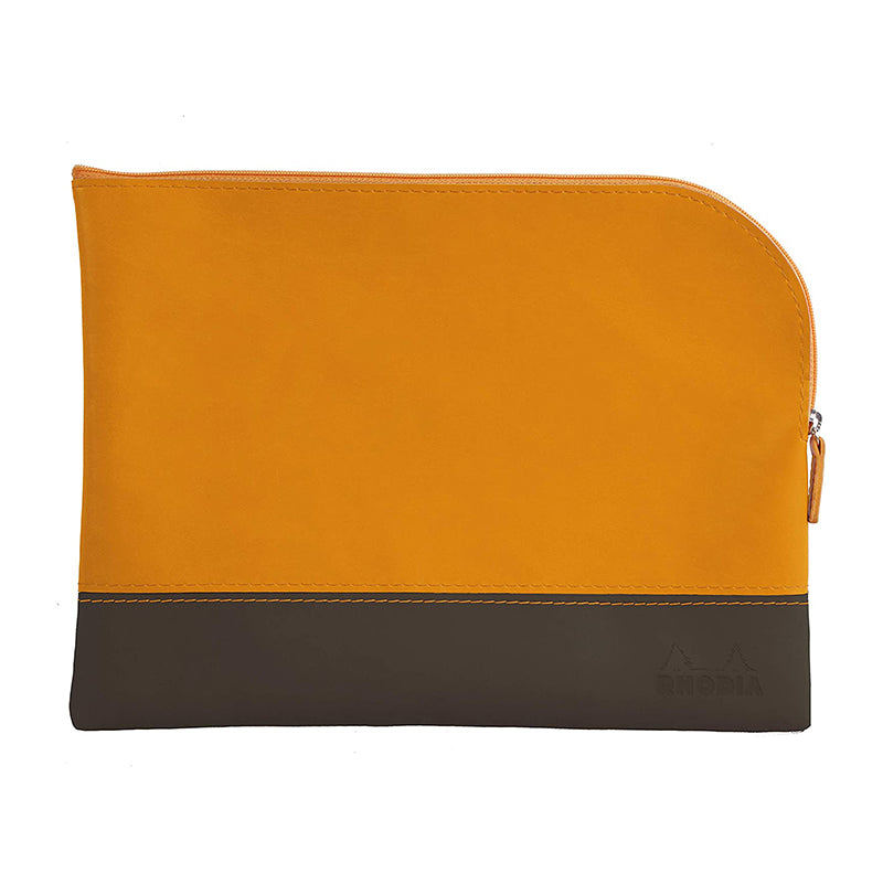 RHODIArama Zipped Pouch 210x280mm Orange Default Title