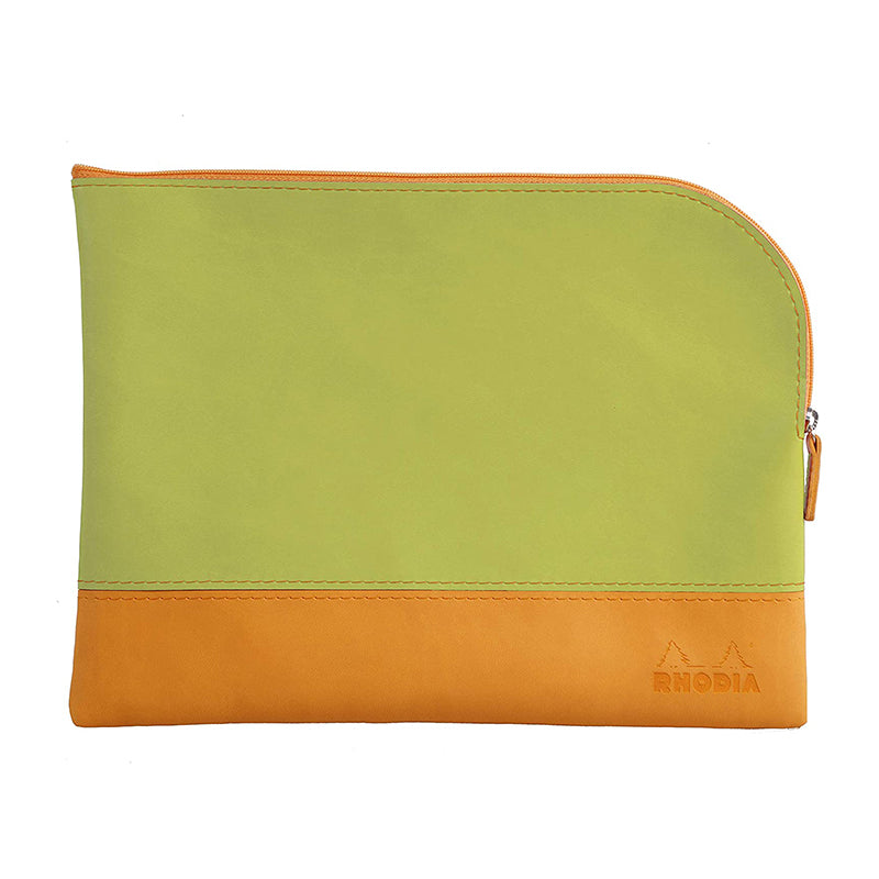 RHODIArama Zipped Pouch 210x280mm Anise Green Default Title