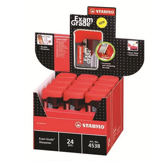 STABILO Exam Grade 4538 Sharpener 24s