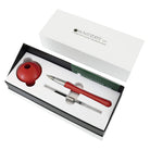 MONTEVERDE Luna Desk Set Red Fountain Pen-Broad