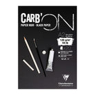 CLAIREFONTAINE Carb ON Pad A2 120g 20s Black