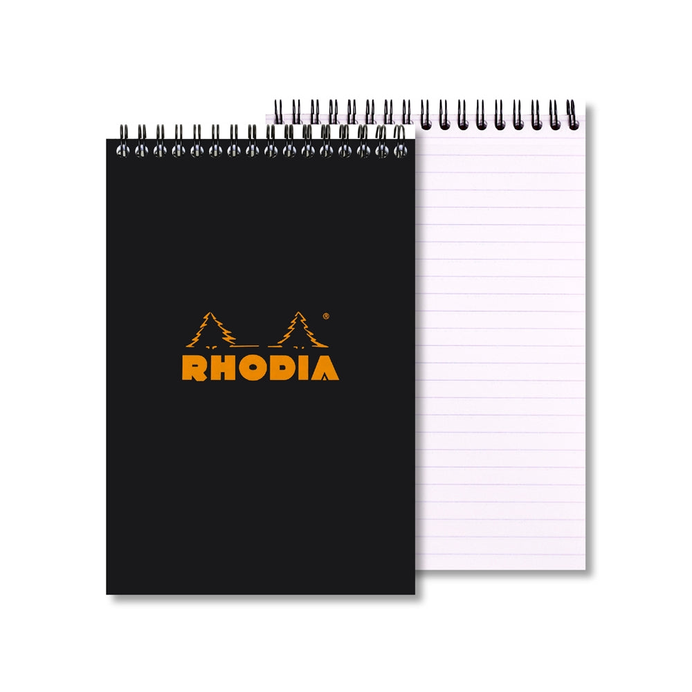 RHODIA Classic Notepad A5 148x210mm Lined Black Default Title