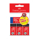 FABER-CASTELL Eraser 187016 Dust-Free Exam Promo 4x
