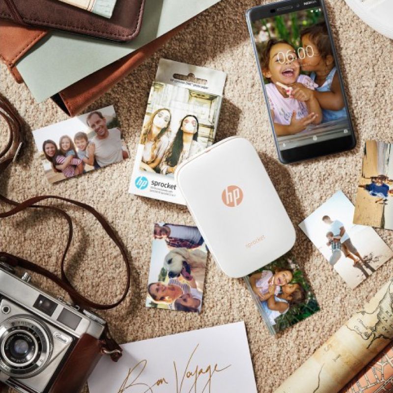 HP Sprocket Photo Printer White Default Title
