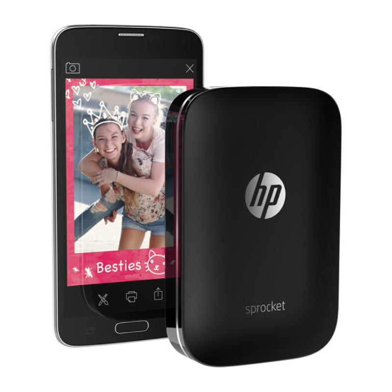 HP Sprocket Photo Printer Black Default Title