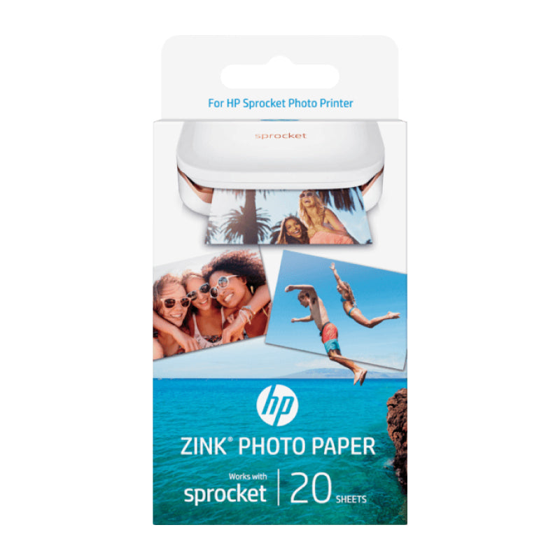HP Zink Media Paper 2x3in 20s Default Title